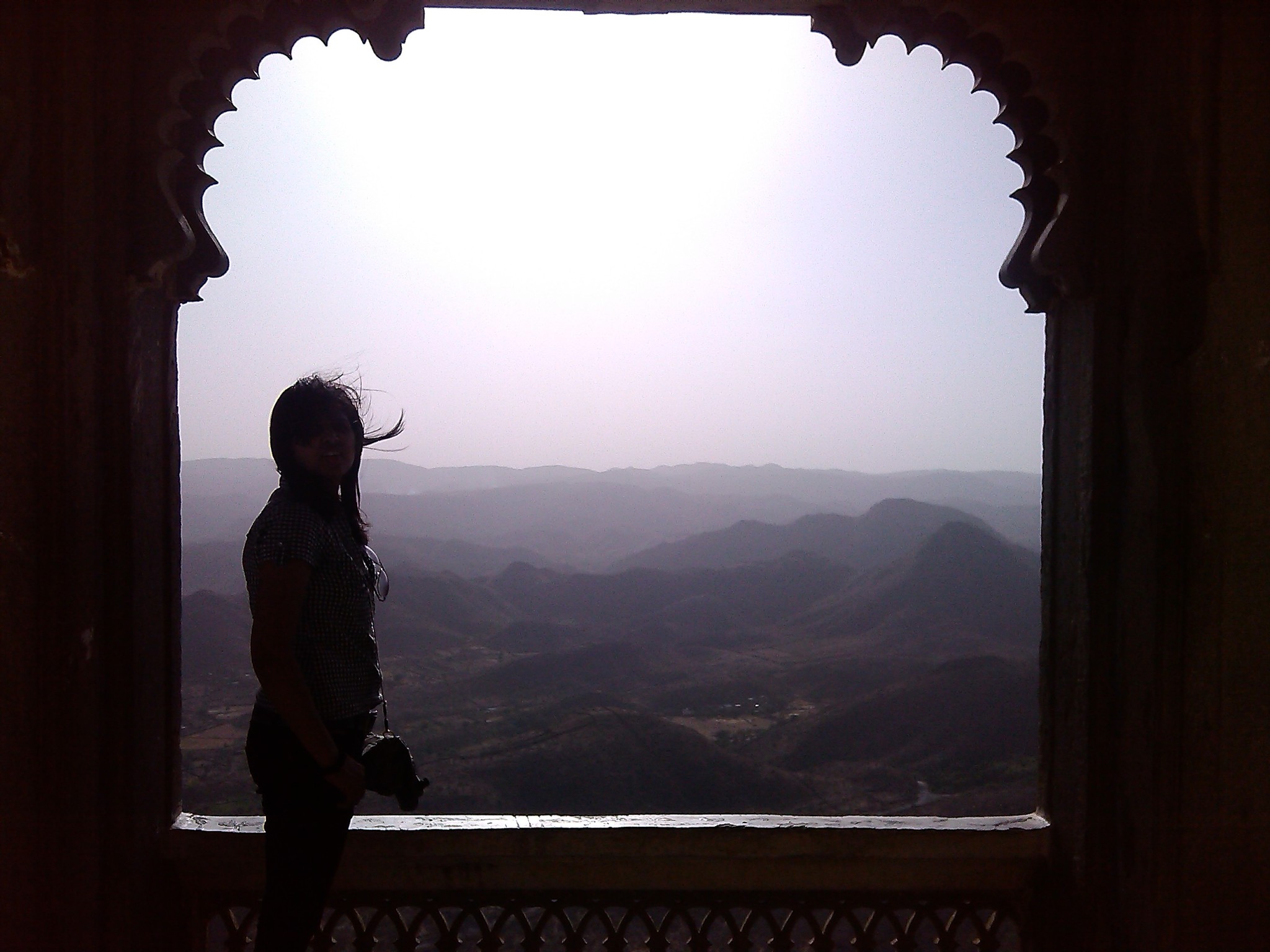 Sajjangarh Fort, Sunset