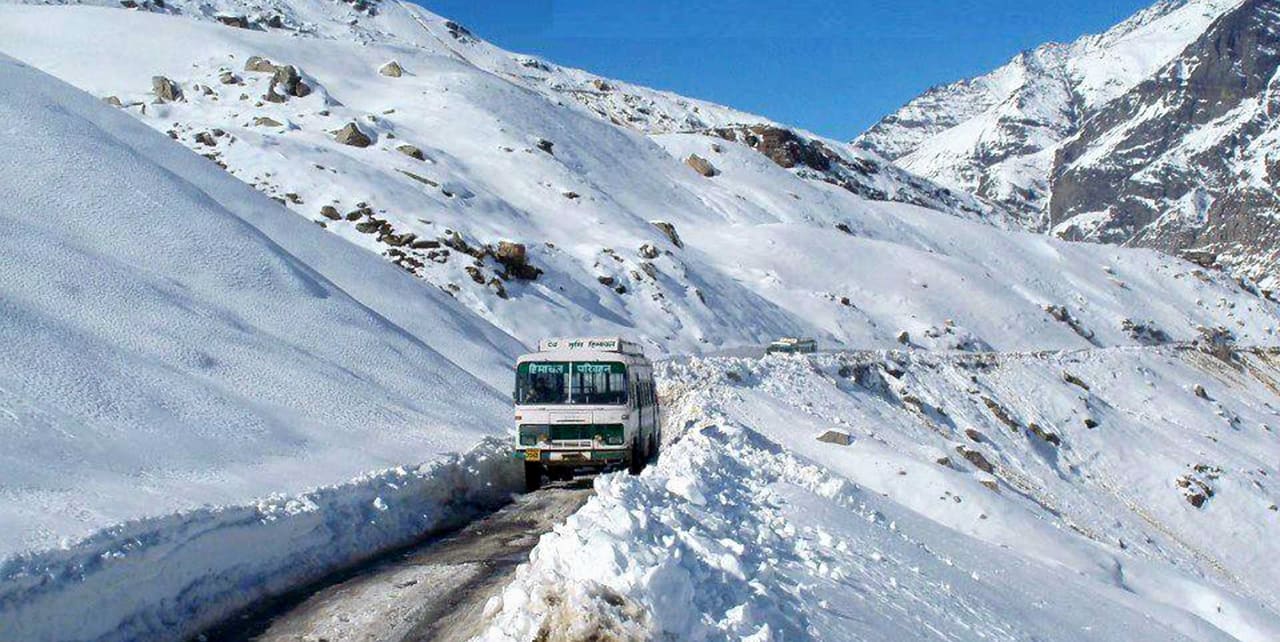Bus Journey to Leh